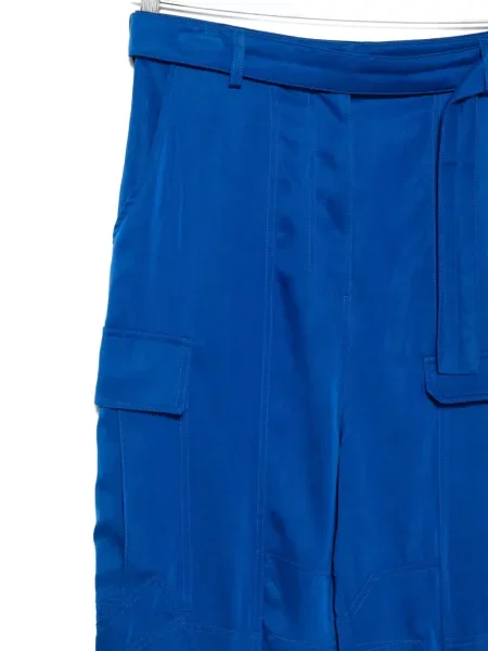 Pantaloni cargo Ferragamo albastru