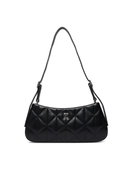 Calvin Klein Kabelka Quilted Small Shoulder Bag čierna