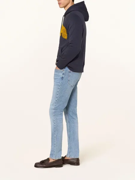 Gant Džíny Slim Fit semi light blue worn modré