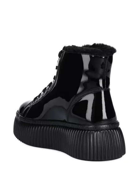 Cizme scurte Karl Lagerfeld din piele negru