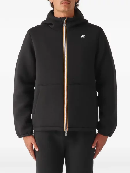Reversibil hanorac cu glugă K-way negru