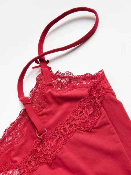 Боди Reserved красное