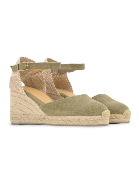 Espadryle Castaner zielone