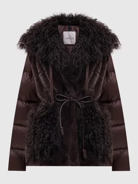 Пухова куртка-трансформер Immersif Moncler коричнева