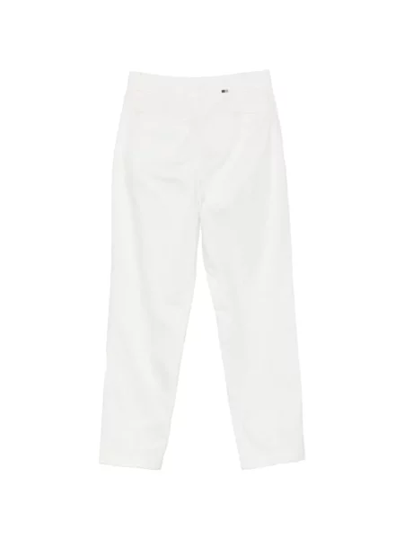 Pantaloni Canali alb