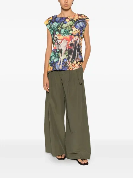 Tricou The Artistylist cu imagine albastru