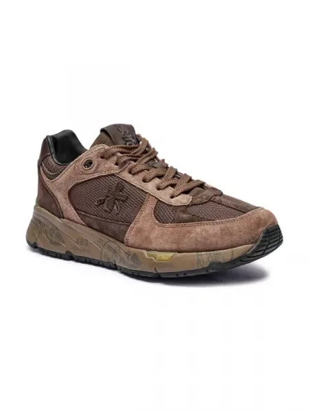 Premiata Sneakers tornacipő MASE VAR | hasított bőr barna