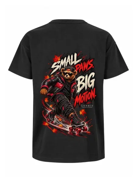 LUNØIR Studio Majica BOSS Roller Motion' crna