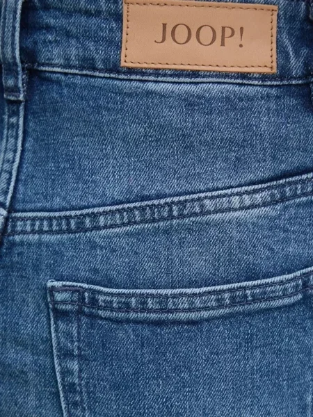 Fustă din denim Joop! până la genunchi albastru