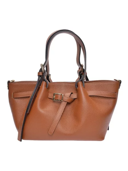Geantă shopper Luisa Vannini maro
