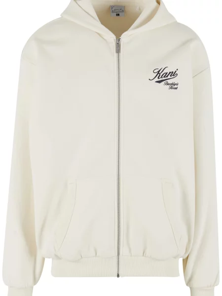 Karl Kani Mikina Varsity / offwhite černá