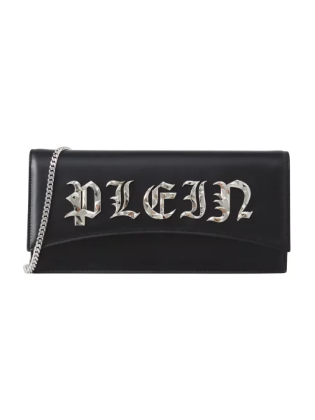 Philipp Plein kopertówka skórzana czarna