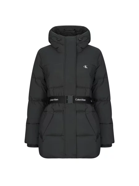Džínová bunda Calvin Klein Jeans černá