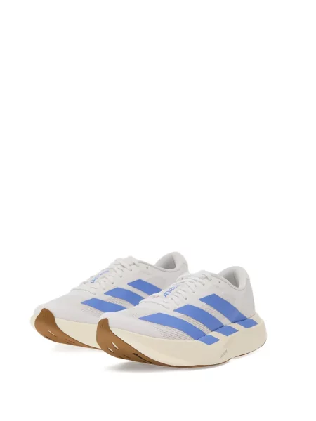 Sneakerși Adidas Adizero cu șireturi din dantelă gri