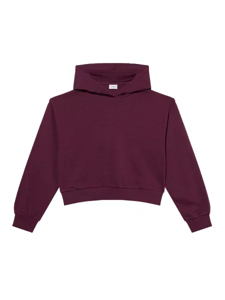 S.Oliver Sweater majica burgund crna