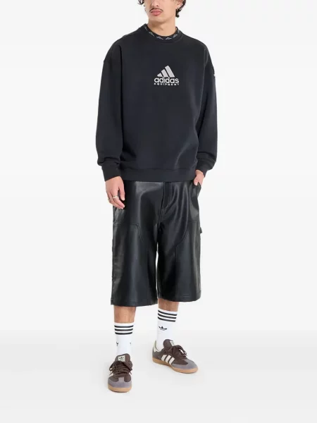 Top sport Adidas cu dungi de catifea cord tenis albastru