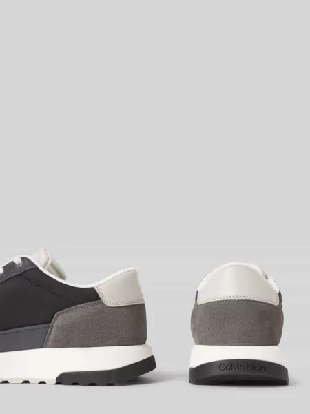 Sneakersy Ck Calvin Klein z nadrukiem czarne