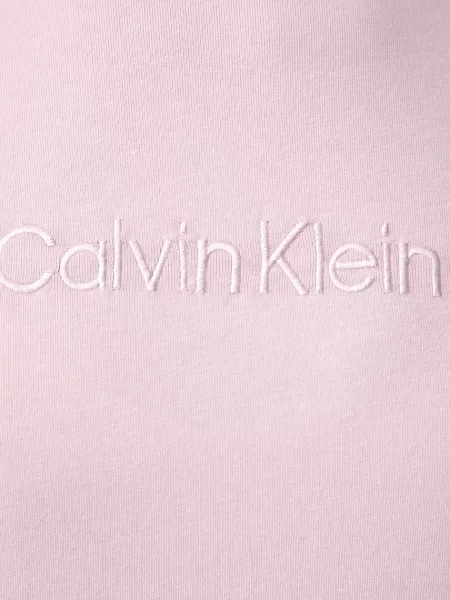 Calvin Klein Underwear kétrészes pizsama női pamuttal rózsaszín