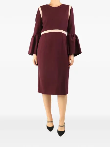 Rochie midi Roksanda roșu