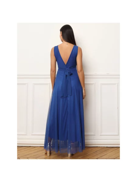 Rochie La Modeuse albastru