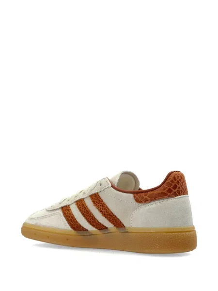 Sneakerși Adidas Spezial cu șireturi din piele cu imagine negru