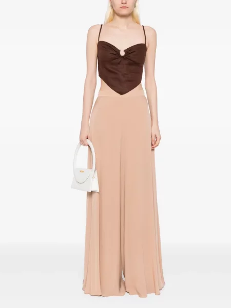 Pantaloni Elie Saab de mătase