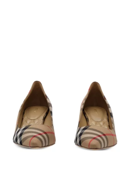 Pantofi cu toc Burberry în carouri