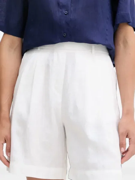 Pantaloni scurți Benetton alb
