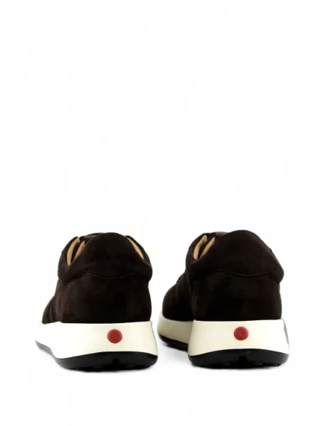 Sneakerși Tod's din piele de căprioară maro