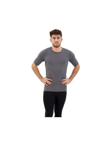 Tričko Adidas z merina sivá