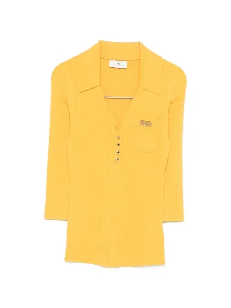 Polo Elisabetta Franchi żółte