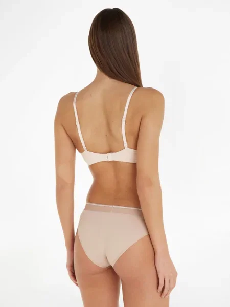 Calvin Klein Underwear Melltartó Seductive Comfort világos bézs