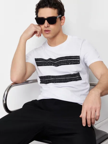 Tricou Trendyol alb
