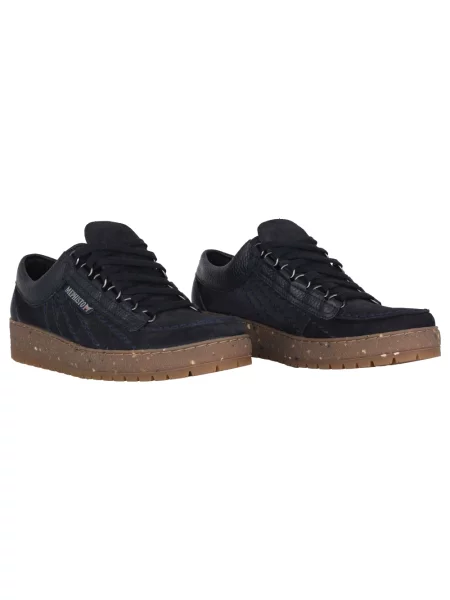 Sneakersy Mephisto zamszowe niebieskie