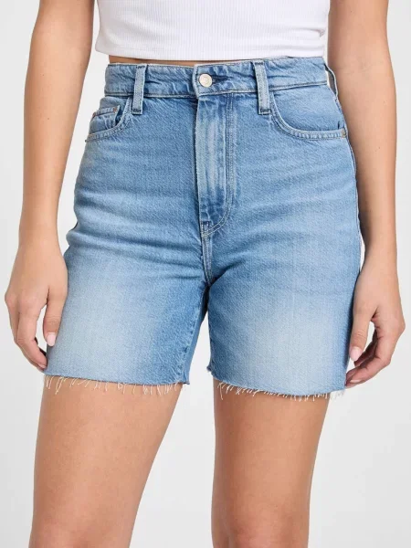 Джинсовые шорты Guess голубые