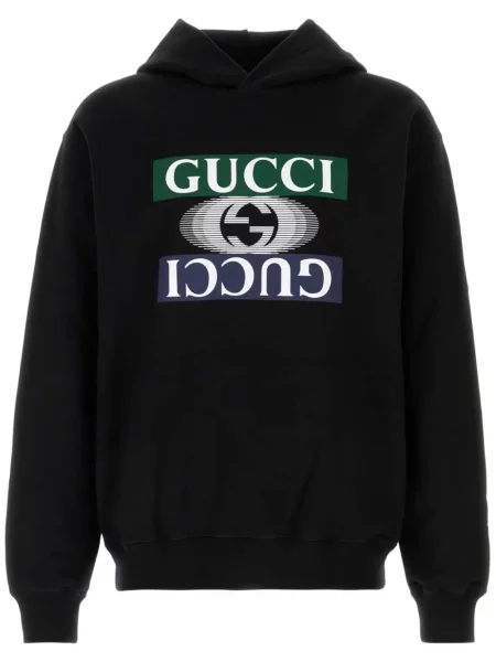 Hanorac Gucci cu autograf negru