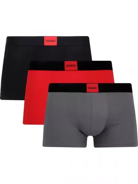 Hugo Bodywear 3 db-os boxeralsó szett GALAXY fekete