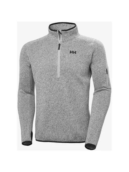 Polar Helly Hansen Varde Half Zip w kolorze błyszczącej szarości S szara