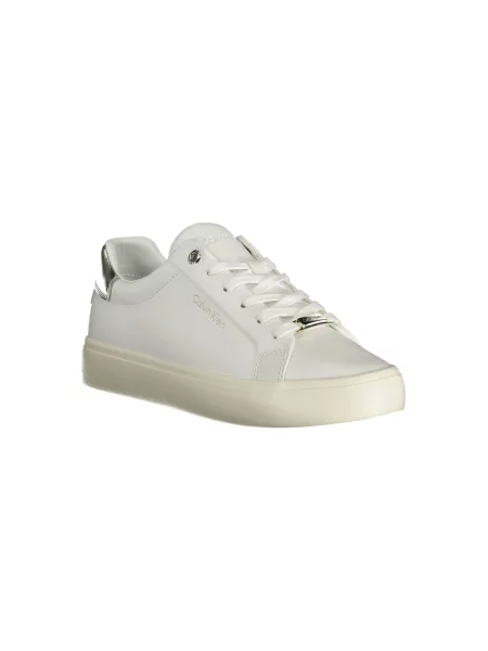 Trampki Calvin Klein skórzane białe