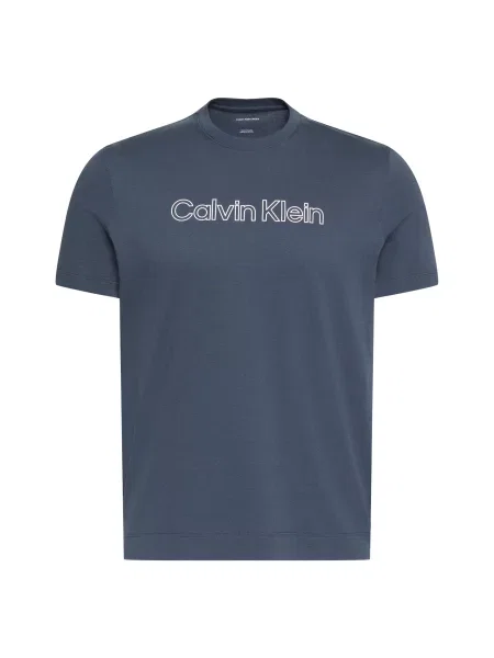 Calvin Klein Tricou albastru noapte alb