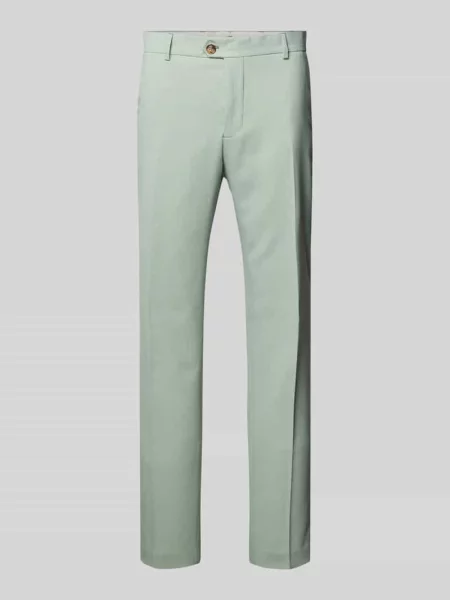 Spodnie garniturowe o kroju slim fit z dodatkiem wełny Model SLIM-NEIL' Selected Homme