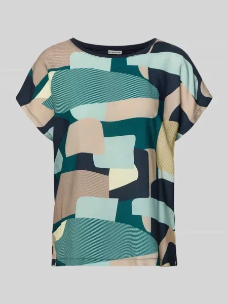 T-shirt o kroju regular fit z czystej Tom Tailor
