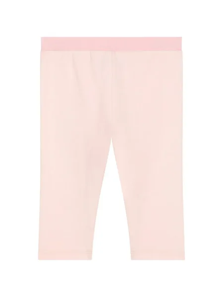 Legginsy dziecięce Dolce And Gabbana różowe