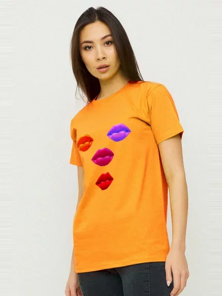 Футболка Yappi оранжевая