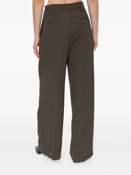 Pantaloni Iro plisate verde