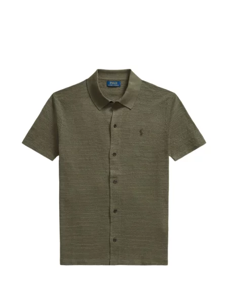 Scurt cămașă Polo Ralph Lauren cu cordon tricotate albastru