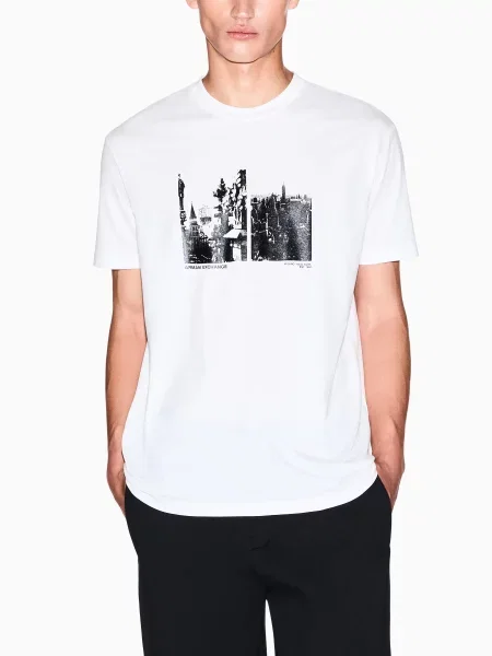 Футболка Armani Exchange белая