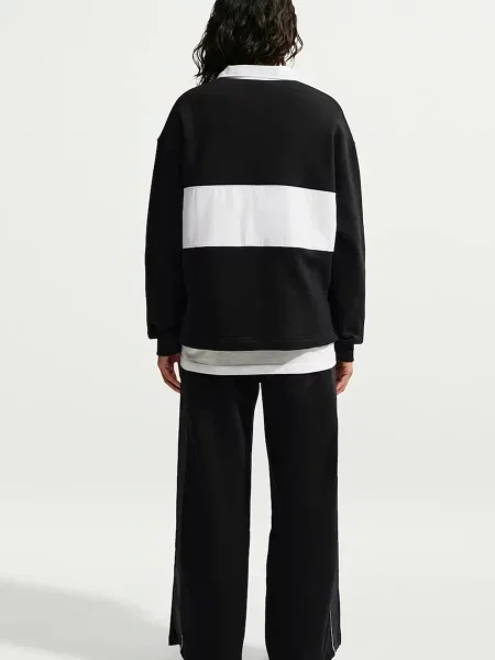 Hanorac din fleece Nike Sportswear din fleece negru