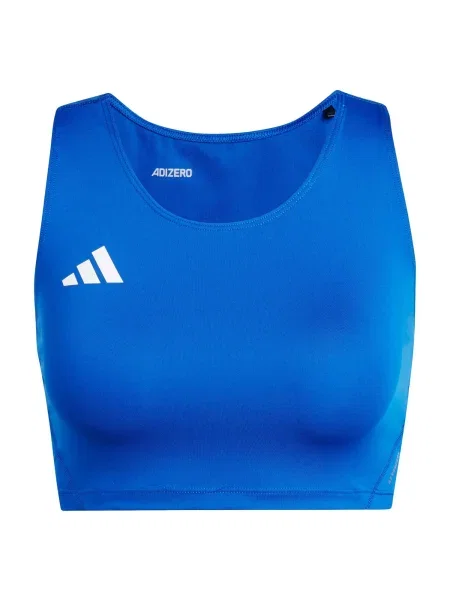 Tricou Adidas Performance alergare alb