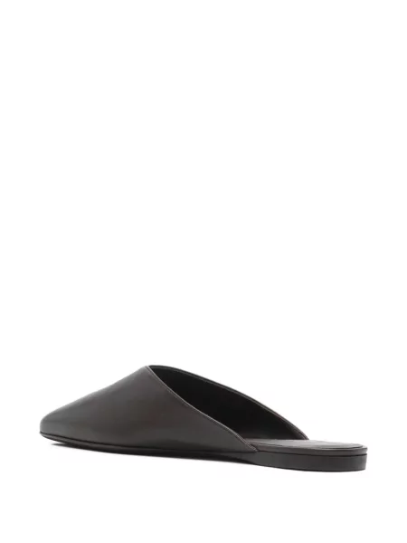 Papuci tip mules Herbert Levine maro